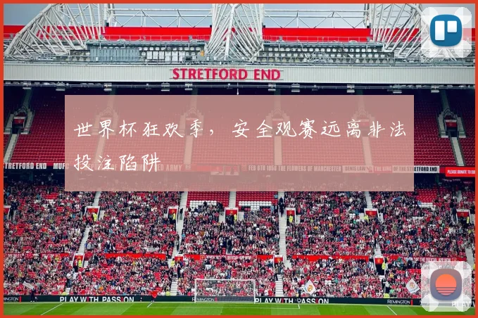 世界杯狂欢季，安全观赛远离非法投注陷阱